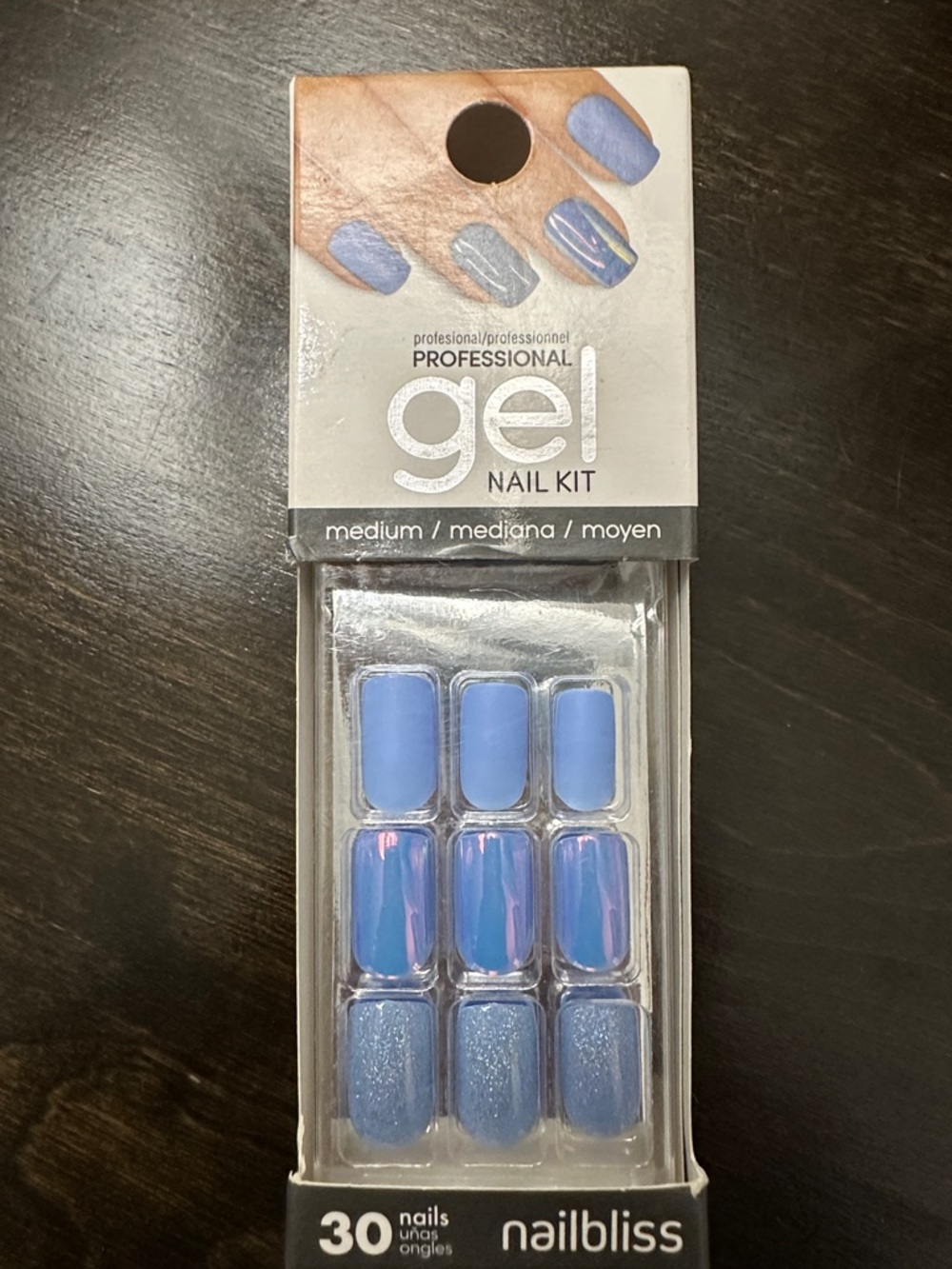 Professional Gel Nail Kit - Blue